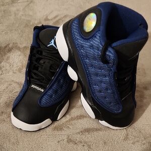 Jordan Kids' Sneakers in Black and Blue